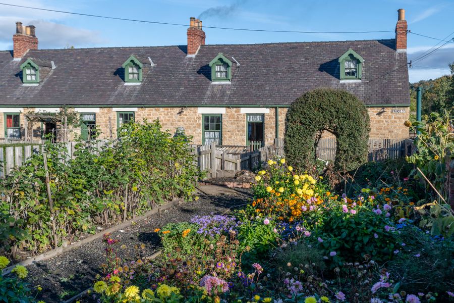 Sample photo of a cottage with a garden